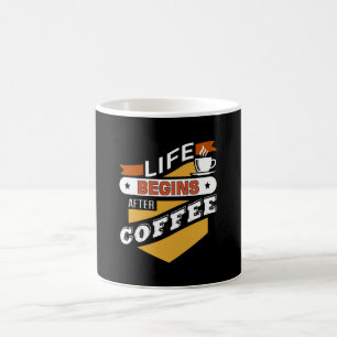 Caneca De Café A Vida Começa Após O Café