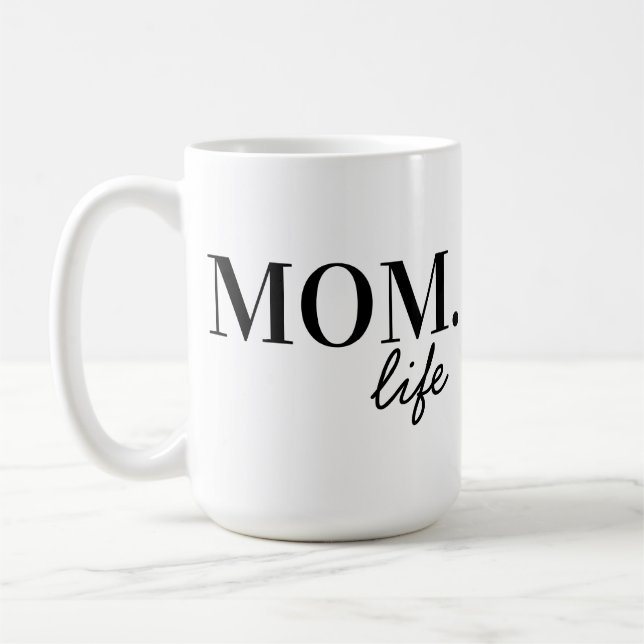 Caneca De Café A vida da mãe (Esquerda)