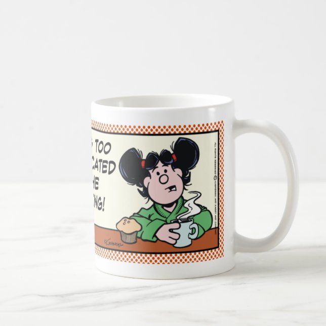 Caneca De Café A Vida Da Manhã (Direita)