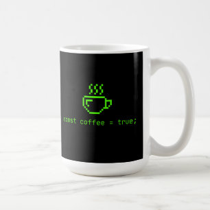 Caneca De Café A vida de código e café é boa