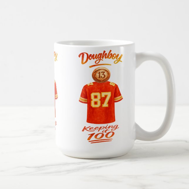 Caneca De Café A Vida de um Doughboy Mantendo a Realidade (Direita)