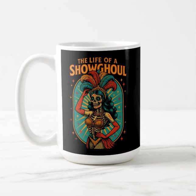Caneca De Café A vida de um Showghoul (Esquerda)