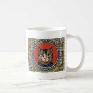 Caneca De Café A vida do gato do vintage para amantes do gatinho