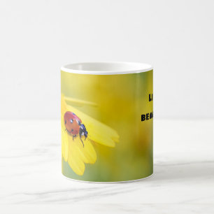 Caneca De Café A vida é bela - Ladybug