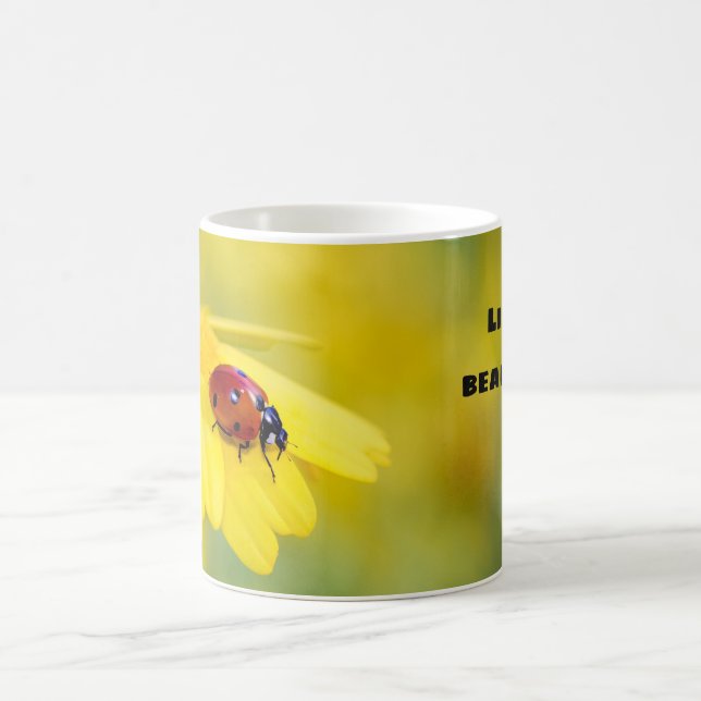 Caneca De Café A vida é bela - Ladybug (Centro)