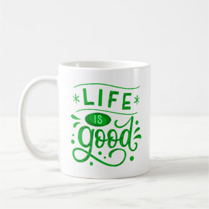 CANECA DE CAFÉ A VIDA É BOA