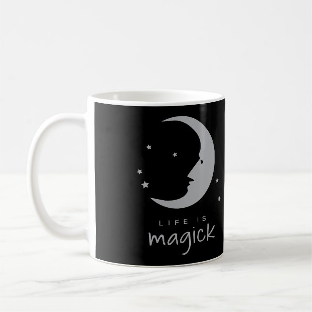 Caneca De Café A Vida É Magick (Esquerda)