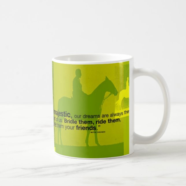 Caneca De Café A vida é majestosa (Direita)
