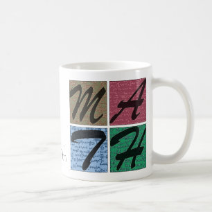 Caneca De Café A vida é melhor com matemática