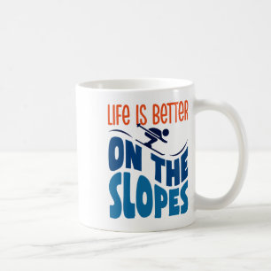 Caneca De Café A Vida É Melhor Nas Escorregadias Do Espião Do Esp