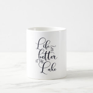 Caneca De Café A vida é melhor no lago