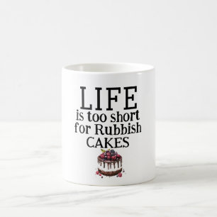 Caneca de Café A VIDA É MUITO CURTA