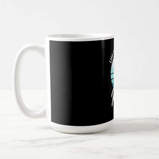 Caneca De Café A Vida É Um Belo Passeio (Esquerda)