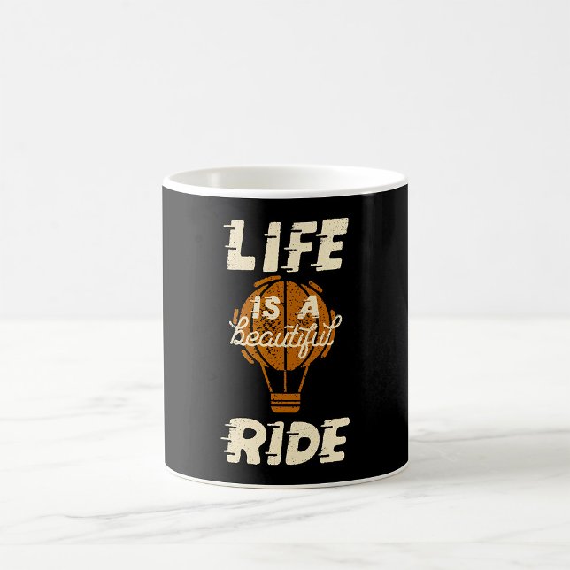Caneca De Café A Vida É Um Belo Passeio (Criador carregado)