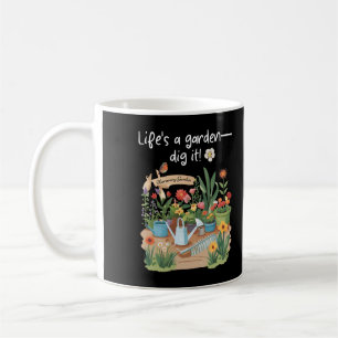 Caneca De Café A vida é um jardim.