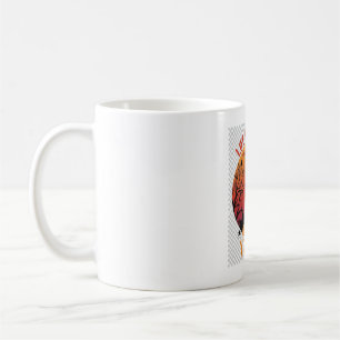 Caneca De Café A Vida é uma Bruxa e Então Você Voa Halloween Cemi