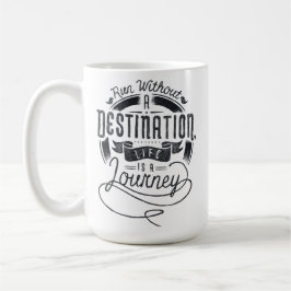 Caneca De Café A Vida É Uma Jornada