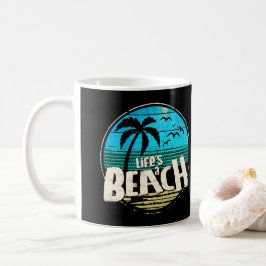 Caneca De Café A vida é uma praia