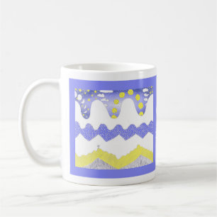 Caneca De Café A vida é Ups & Downs Mug