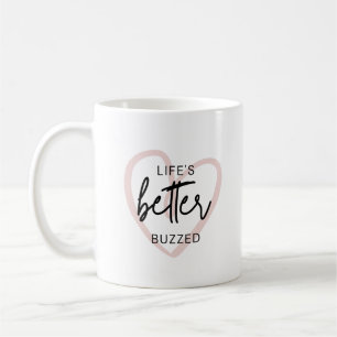 Caneca De Café A vida está melhor zangada