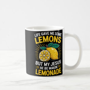 Caneca De Café A Vida Me Deu Alguns Limões Mas Meu Jesus