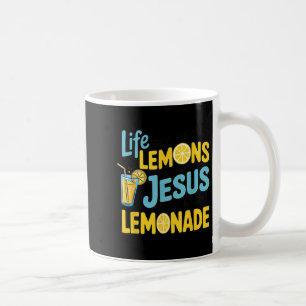 Caneca De Café A vida me deu um pouco de limão, mas meu Jesus est
