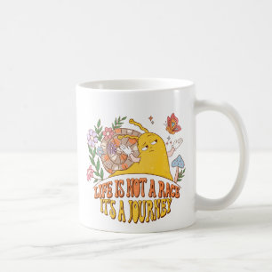 Caneca De Café A vida não é uma corrida, é uma jornada