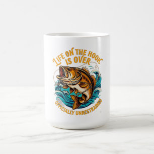 Caneca De Café A Vida No Anzol Acabou Oficialmente Sem Restrições