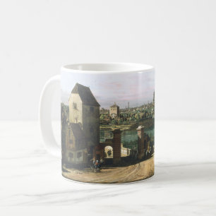 Caneca De Café A View of the German City Munique by B. Bellotto