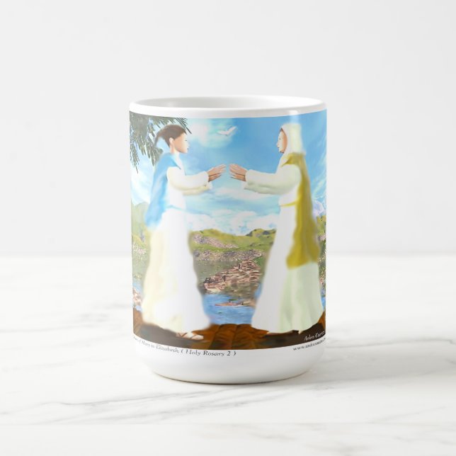 Caneca De Café A Visitação de Maria a Isabel (Centro)