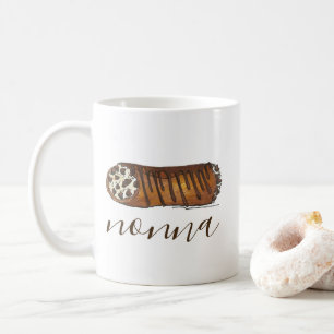 Caneca De Café A vovó italiana da cozinha de Nonna é Cannoli Paer