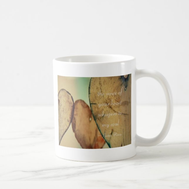 Caneca De Café A Voz Dos Seus Sussurros Para A Minha Alma (Direita)