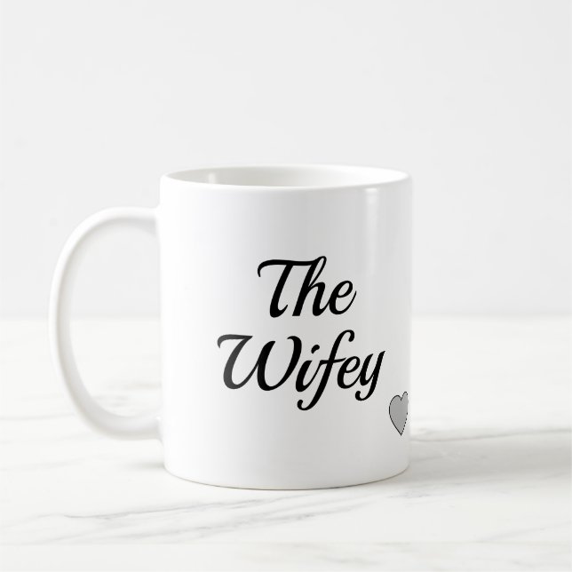 Caneca De Café A Wifey (Esquerda)
