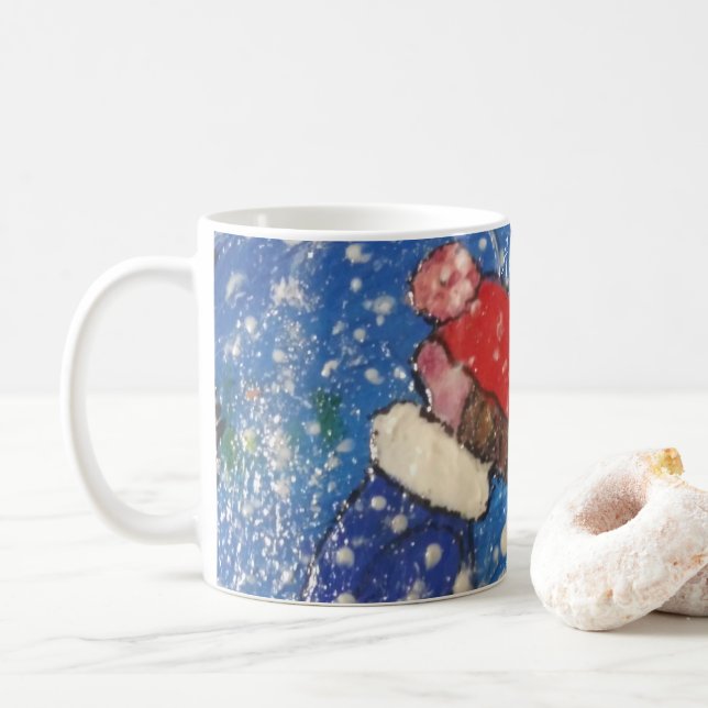 Caneca De Café A Winter Wonder mug (Com Donut)