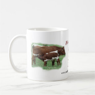 Caneca De Café A zorra & a vitela Caneca-personalizam