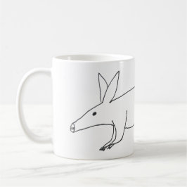 Caneca De Café Aardvark Mug mal desenhado