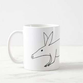 Caneca De Café Aardvark Mug mal desenhado