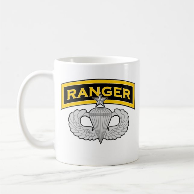 Caneca De Café Aba da guarda florestal - superior salte as asas (Esquerda)