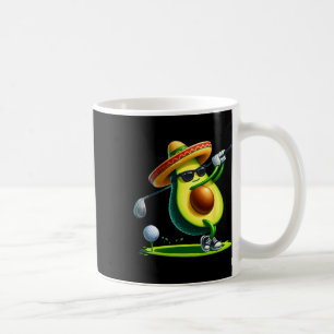Caneca De Café Abacate engraçado do Cinco De Mayo mostrando habil