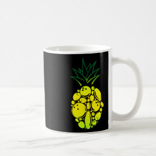 Caneca De Café Abacaxi de Boliche engraçado