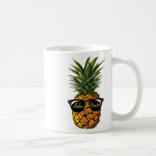 Caneca De Café Abacaxi Pulga Camisa Aloha Praias Havaí H