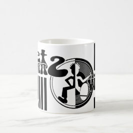 Caneca De Café Abaixe 2 músicas vinílicas mono mug