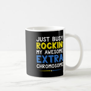 Caneca De Café Abaixo Síndrome de Sensibilização Roupa Rockin Ext