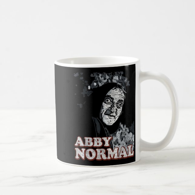 Caneca De Café Abby Normal Brain Funny Halloween  (Direita)