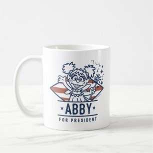 Caneca De Café Abby Para Presidente