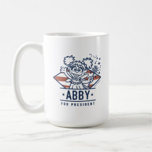 Caneca De Café Abby Para Presidente