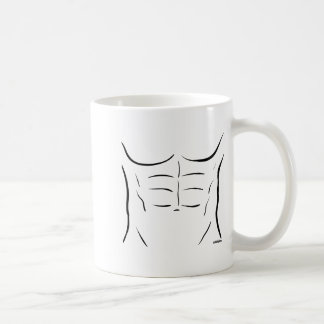 Caneca De Café Abdômen Definido