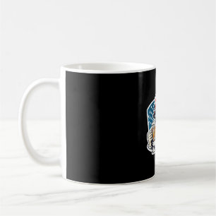 Caneca De Café Abe lincoln quatro iscas sete cervejas atrás pesca