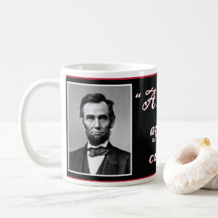 Caneca De Café Abe Lincoln Uma Casa Dividida Contra Si