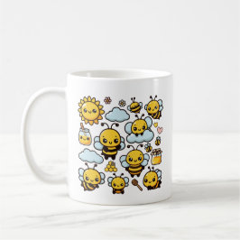 Caneca De Café Abehas fofas